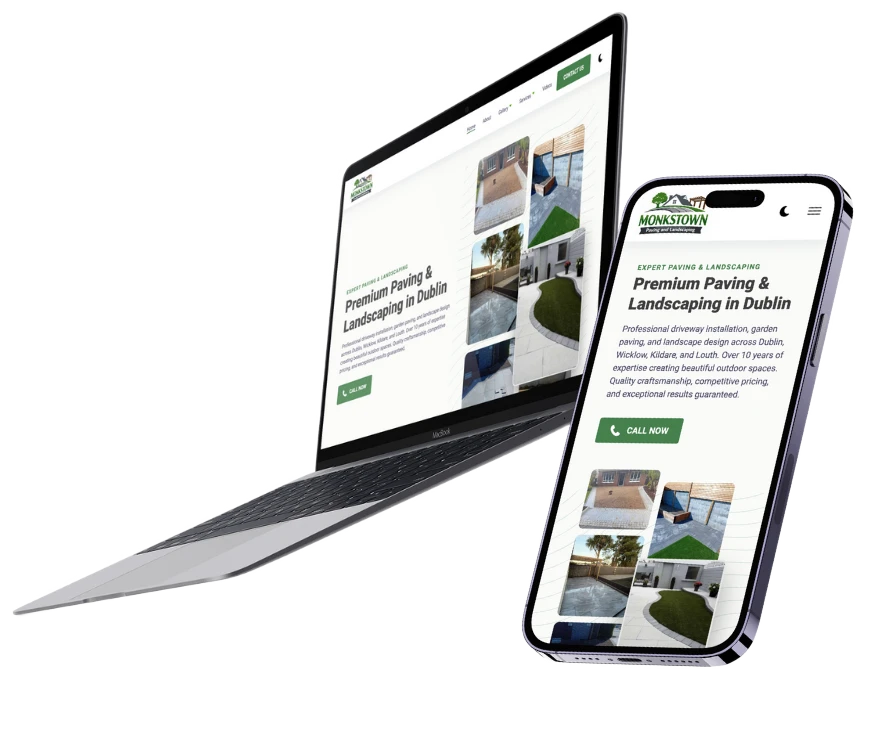 website mockups